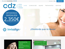 Tablet Screenshot of cdz.es